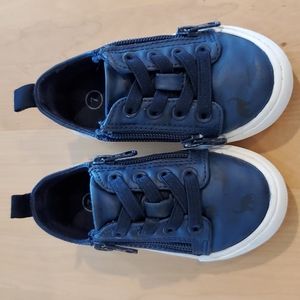 Cat & Jack Dino Print Zip-Up Sneakers sz 7